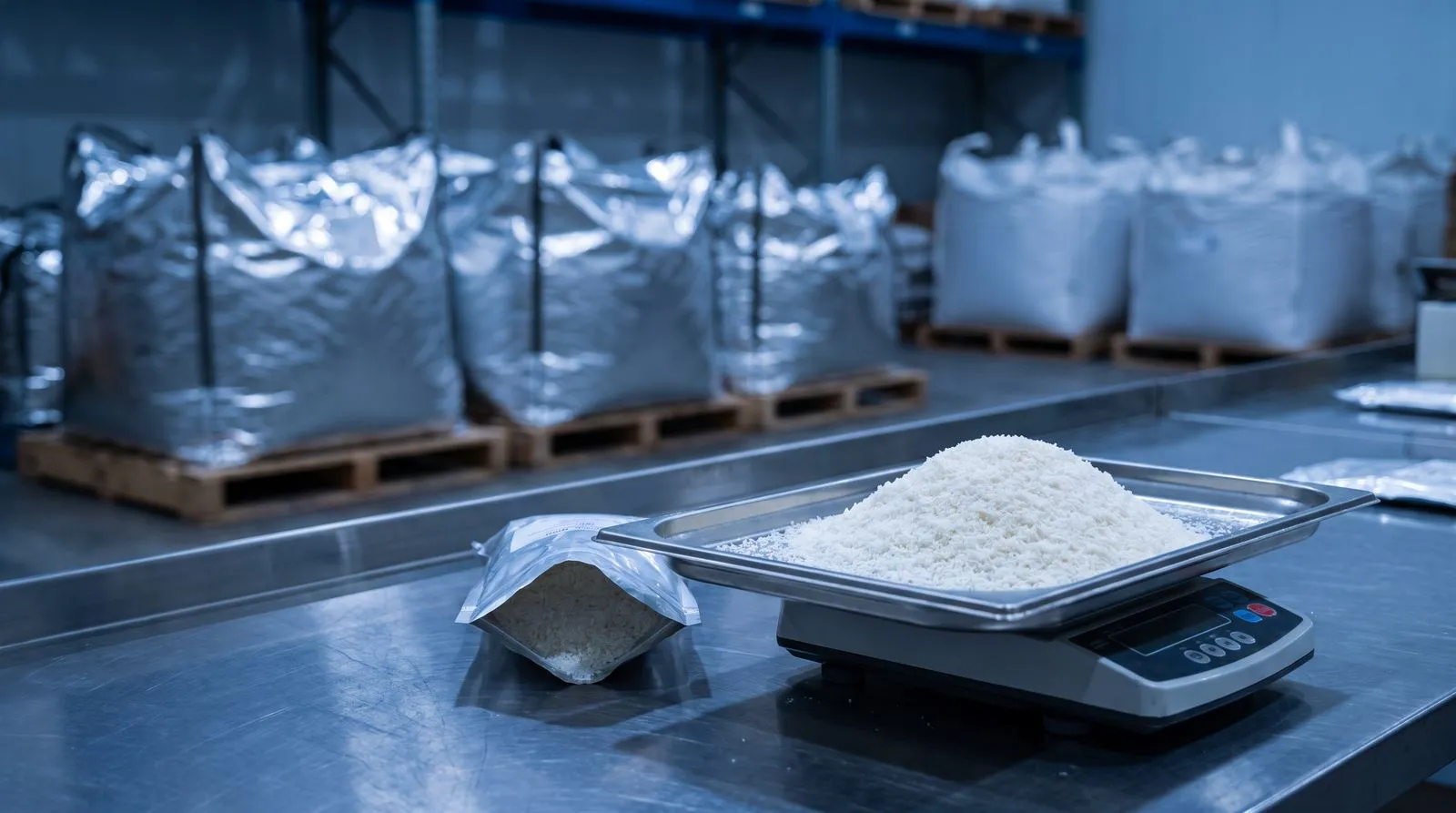 Moisture and Water Activity in Desiccated Coconut Specs